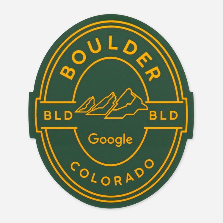 Review Of Google Boulder Campus Sticker $2.00
