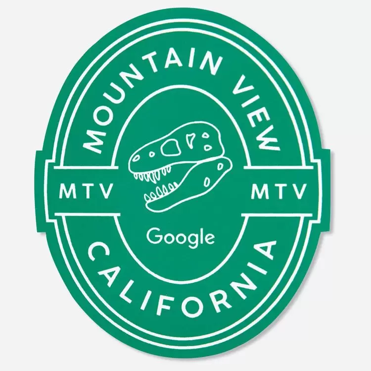 Review Of Google Mountain View Campus Sticker $2.00