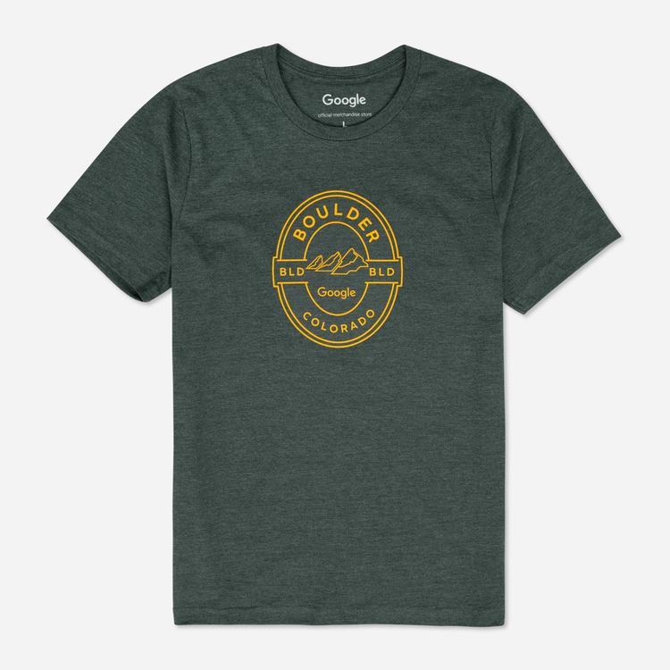 Review Of Google Boulder Campus Unisex Tee $25.00