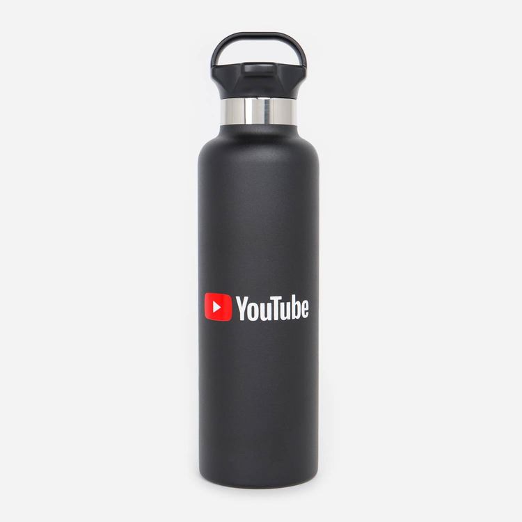 Review Of YouTube 25 oz Gear Cap Bottle Black $27.00