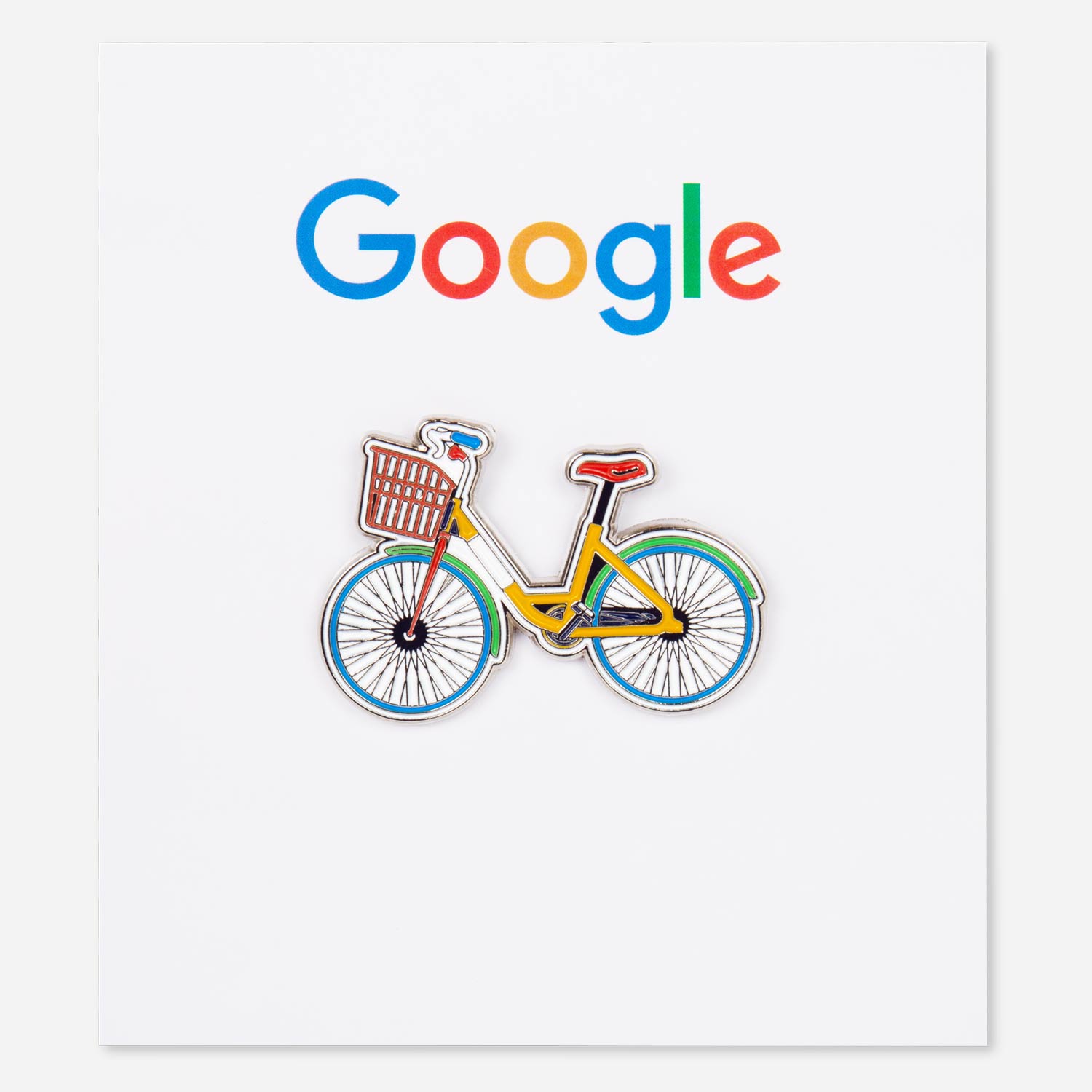 Google Bike Enamel Pin