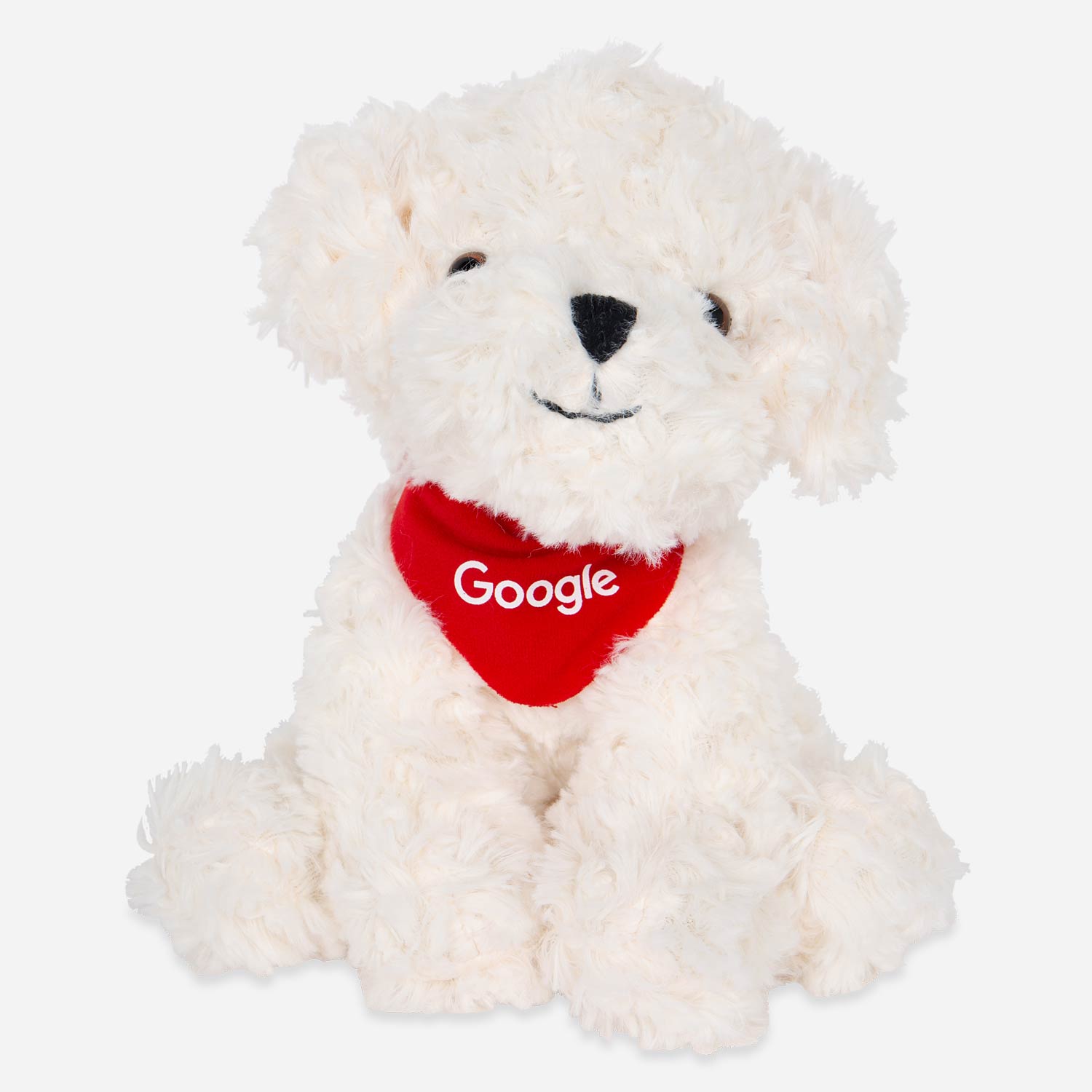 Google Fluffy Dog Plush