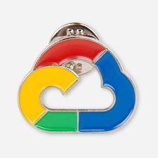 Google Bike Enamel Pin