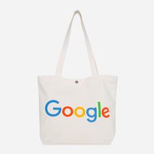 Google Large Tote White $13.00