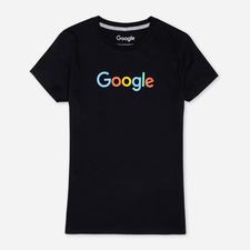 Google Women's Eco Tee Black $22.00