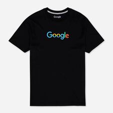 Google Unisex Pride Eco-Tee Black $22.00