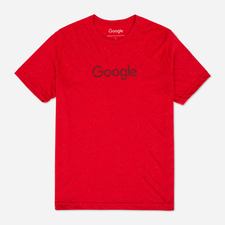 Google Red Speckled Tee $30.00